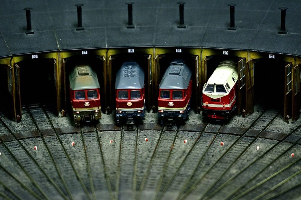 Miniature trains